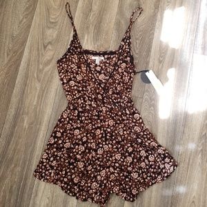 Amuse Society Floral Romper